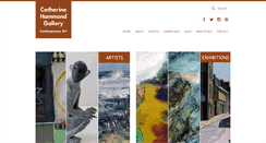 Desktop Screenshot of hammondgallery.com