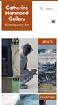 Mobile Screenshot of hammondgallery.com